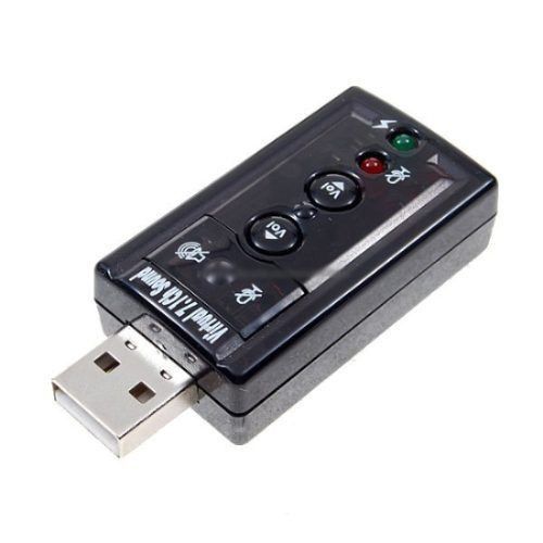 Adaptador Placa De Som Usb 7.1 P/ Entrada P2 Fone Microfone